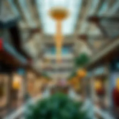 Cultural Elements in Dubai Mall Cultural elements incorporated in a popular Dubai shopping destination