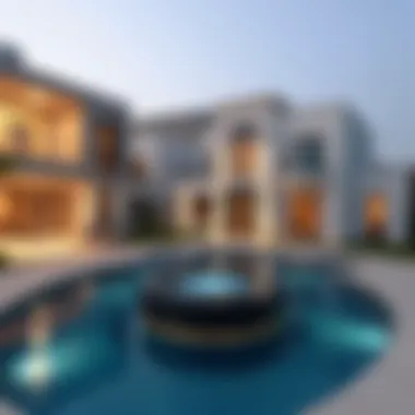 Luxury villas in Dubai's residential areas