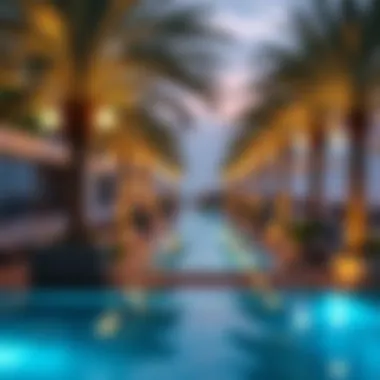 Luxurious amenities surrounding Al Reem Tower