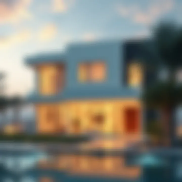 Modern Architectural Marvels in Sharjah Stunning modern architecture of Dream House in Sharjah