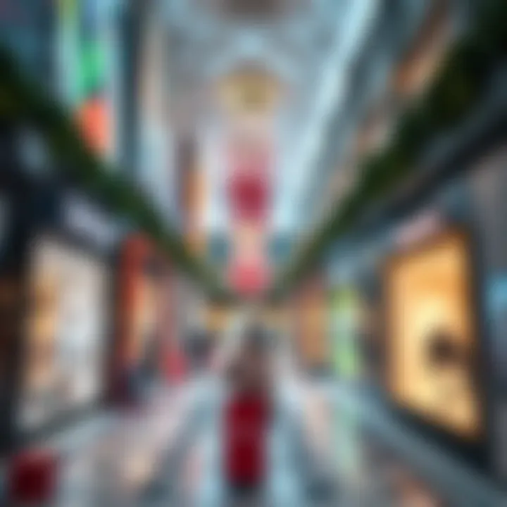 Shopping Vibes at Dubai Mall Vibrant shopping experience in Dubai Mall