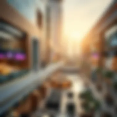 Graph illustrating the economic trends affecting Dubai's real estate market.
