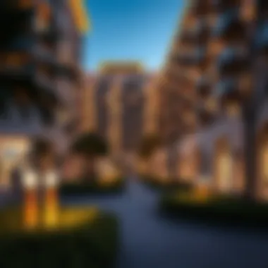 Amenities in Dubai South Infographic illustrating amenities and features of Dubai South