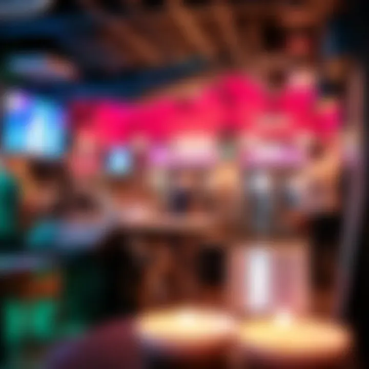 Lively Live Music Entertainment Venue A lively entertainment venue featuring live music