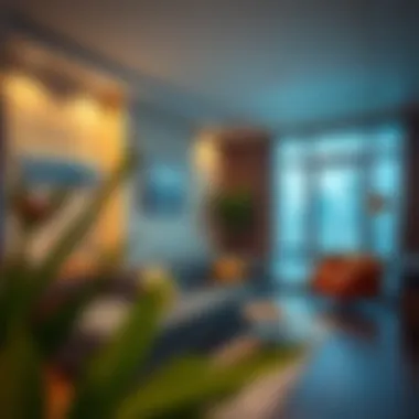 Comfortable Living in Dubai Hotel Apartments Comfortable living space in a Dubai hotel apartment