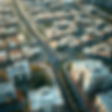 Dubai South Overview Aerial view of Dubai South community