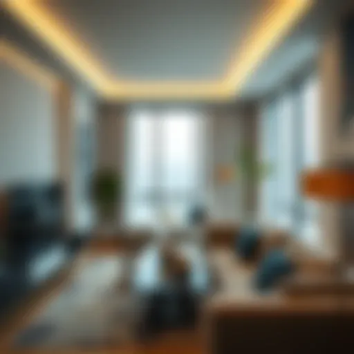Stylish apartment interior in Dubai South