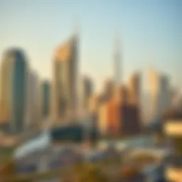 Modern skyline of Dubai showcasing real estate diversity