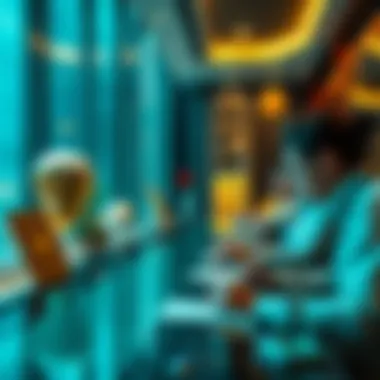 Real estate transaction process symbolizing collaboration