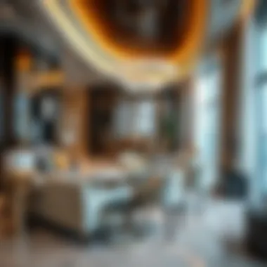 Interior Design of Blue Bay Tower Apartment Luxurious interior of a Blue Bay Tower apartment highlighting contemporary design and elegance