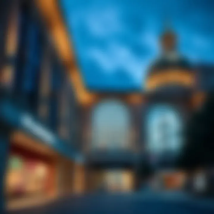 Exterior view of Carrefour Ibn Batuta showcasing its architectural design