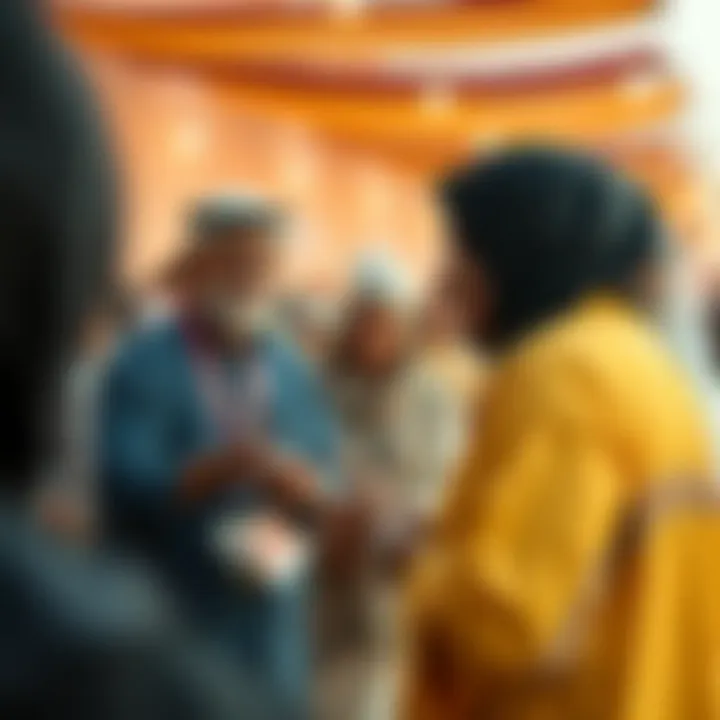 Community Spirit in Dubai Community gathering event showcasing local traditions