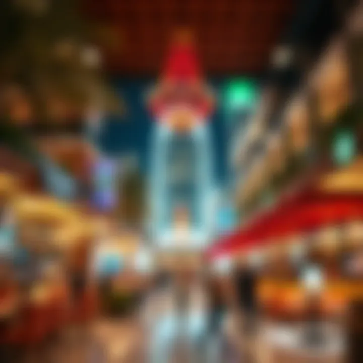 Vibrant Atmosphere of the Hospitality Sector in Dubai Vibrant atmosphere of the hospitality sector in Dubai