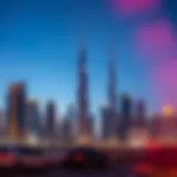 Emaar Properties iconic skyline in Dubai