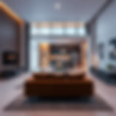 Modern living space in Hessa Building