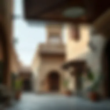 Historical context of مركز الفردان with traditional and modern influences