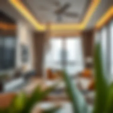 Stylish Interior of a One Bedroom Flat Modern living space in a one bedroom flat
