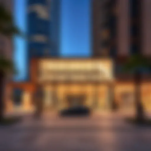 Architectural Brilliance of One by Omniyat Stunning exterior view of One by Omniyat showcasing its architectural brilliance