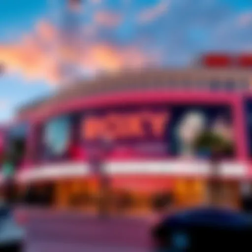 Architectural beauty of Roxy Cinema at City Walk