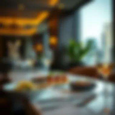 Fine Dining Experience with Gourmet Dishes Fine dining experience at Swissotel featuring gourmet dishes