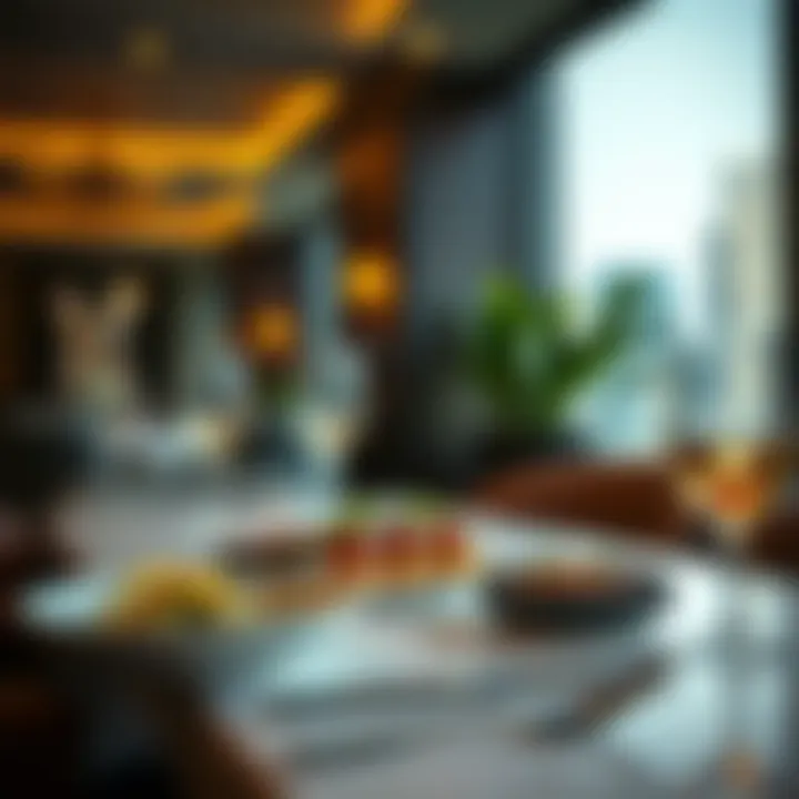 Fine Dining Experience with Gourmet Dishes Fine dining experience at Swissotel featuring gourmet dishes
