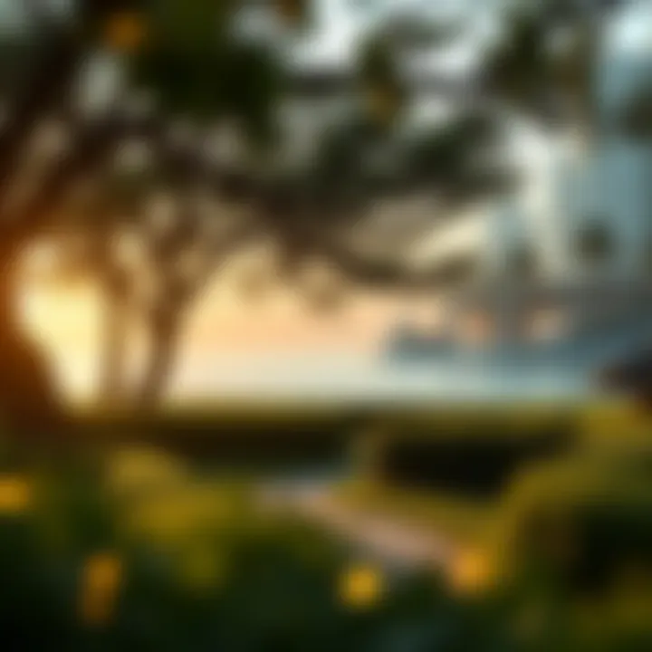Tranquil park scene in Parklane, representing lifestyle amenities
