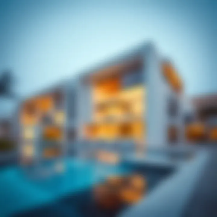 Modern architectural developments in Madinat Al Riyadh
