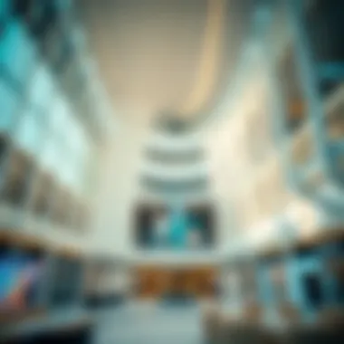 The Modern Aesthetics of Zayed Mall Architectural design of Zayed Mall showcasing modern aesthetics