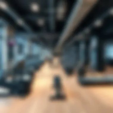 Fitness First gym interior showcasing diverse workout areas