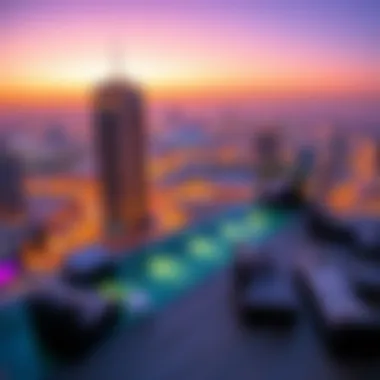 Breathtaking Views from Grand Heights Breathtaking views from Grand Heights Hotel Apartments