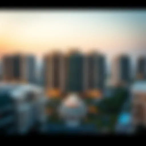 Overview of a luxury development by Imtiaz Developments