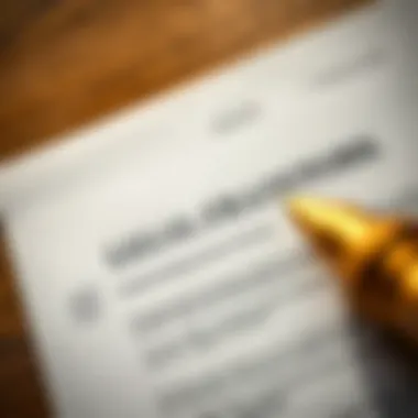 Understanding Legal Framework A close-up of a legal document related to commercial licensing