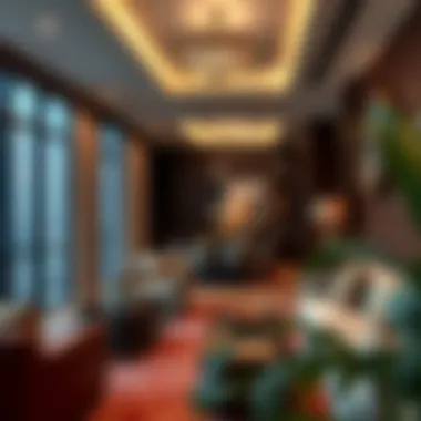 Luxurious Interior of a Rayyan Tower Residence Luxurious interior of a Rayyan Tower residence