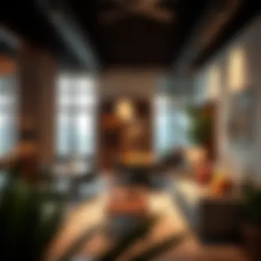 Trendy Commercial Space Trendy commercial space showcasing innovative design