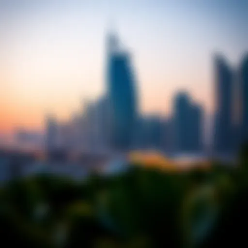 Stunning skyline view of Dubai showcasing Mudon developments